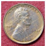 1941 Lincoln Wheat Cent