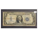1934 $1 Silver Certificate - Funny Back
