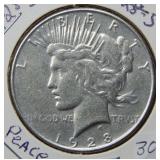 1928 S Peace Silver Dollar