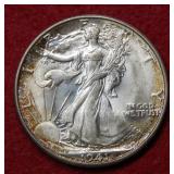 1941 D Walking Liberty Silver Half Dollar Coin