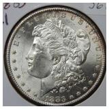 1883 CC Morgan Silver Dollar