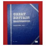 33 Great Britain Half Pennies