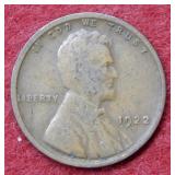1922 D Lincoln Wheat Cent