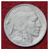 1918 D Buffalo Nickel