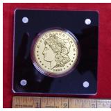 1/200oz .999 Gold Most Valuable Morgan Copy
