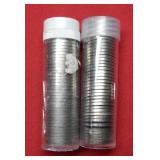 1966 & 1967 Rolls of Jefferson Nickels