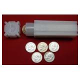 Roll of 2017 S Matte UNC Roosevelt Dimes