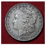 1903 S Morgan Silver Dollar Coin