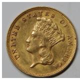 1878 $3.00 Gold Coin
