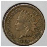 1862 Indian Head Cent