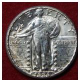 1928 S Standing Liberty Silver Quarter