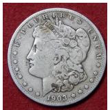 1903 S Morgan Silver Dollar Coin