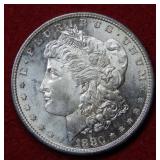 1880 S Morgan Silver Dollar Coin
