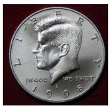 1998 S Kennedy Silver Half