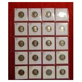 (20) Proof Washington Quarters - back to 1968