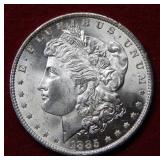 1885 O Morgan Silver Dollar