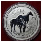 2014 Australia "Year of the Horse" 1oz Silver Coin