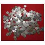 250 Liberty Head Nickels - many dated in 1800