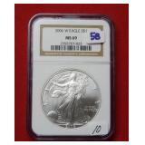 2006 W Silver Eagle 1oz NGC MS 69