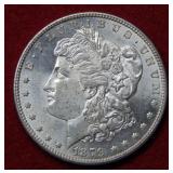 1879 S REV of 1878 Morgan Silver Dollar Coin