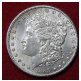 1888 S Morgan Silver Dollar Coin