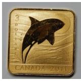 2011 Canada $3 Dolphin Commemorative Coin