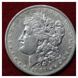 1883 S Morgan Silver Dollar Coin