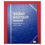 32 Great Britain Pennies 1902 to 1929