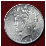 1926 D Peace Silver Dollar