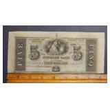 Replica $5 Citizens Bank of Louisiana Note