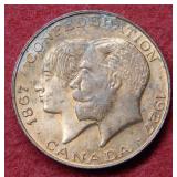 1867/1927 Canada 60th Anniv of Independence
