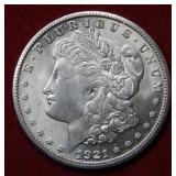 1921 S Morgan Silver Dollar Coin