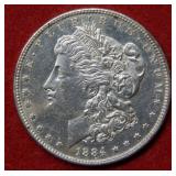 1884 Morgan Silver Dollar Coin