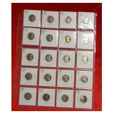 (20) Proof Jefferson Nickels - back to 1957