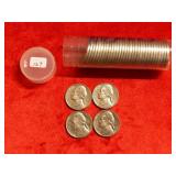 Tube of GEM BU Jefferson Nickels