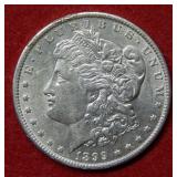 1899 O Micro O Morgan Silver Dollar Coin