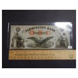 $1 Farmington Bank New Hampshire Note