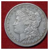 1890 CC Morgan Silver Dollar Coin