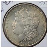 1904 Morgan Silver Dollar Coin