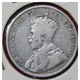 1918 Newfoundland 50 Cent Coin