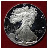 1986 Proof Silver Eagle Dollar