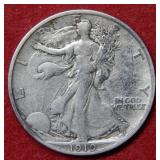 1919 S Walking Liberty Silver Half Dollar Coin