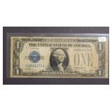 1928 A $1 Silver Certificate - Funny Back