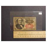 1874 Series 25 Cent US Fractional Note