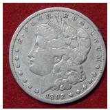 1892 CC Morgan Silver Dollar Coin