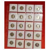 (20) Proof Washington Quarters - back to 1968