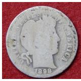 1898 O Barber Silver Dime