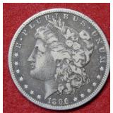 1896 S Morgan Silver Dollar