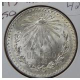 1943 Mexico Silver Peso