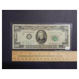 1950 B $20 Federal Reserve Note